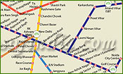 Delhi metro map